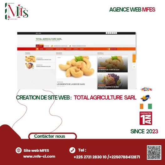 TOTAL AGRICULTURE SARL